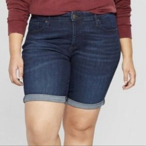 Nwt plus size jean shorts
